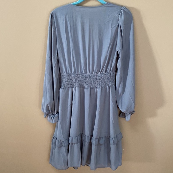 DRESS | dusty blue - Picture 2 of 8